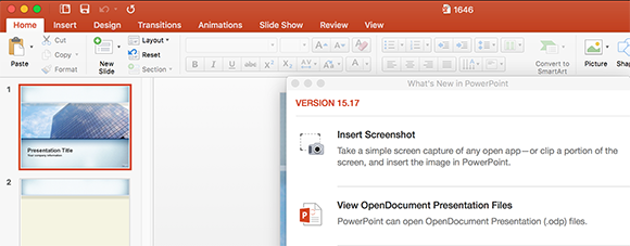 free powerpoint software for mac