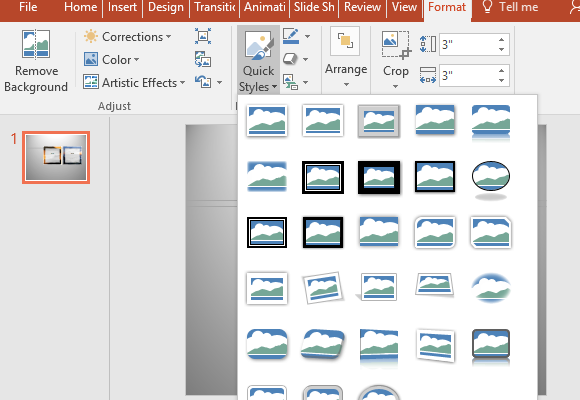 How To Add A Frame To A Picture In Powerpoint