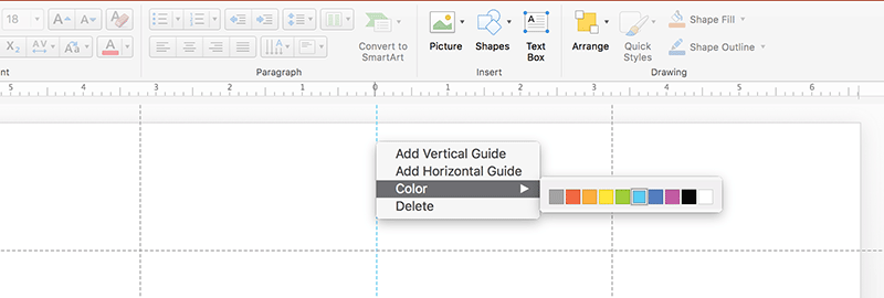 how to overlay grid on powerpoint for mac 2016