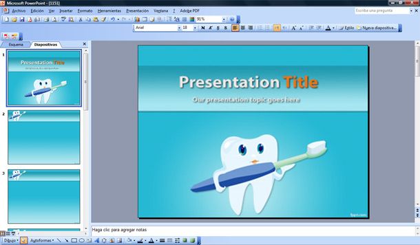 Cosmetic Dentistry PowerPoint Template