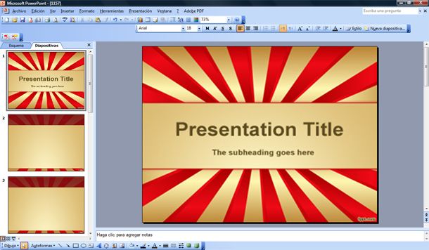 Powerpoint Template Free Carnival