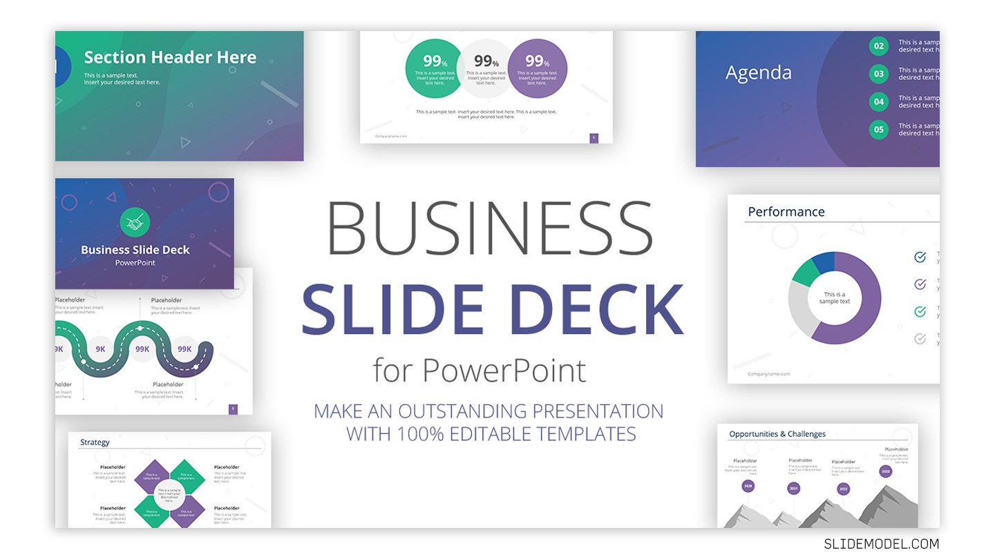 what makes a good presentation deck