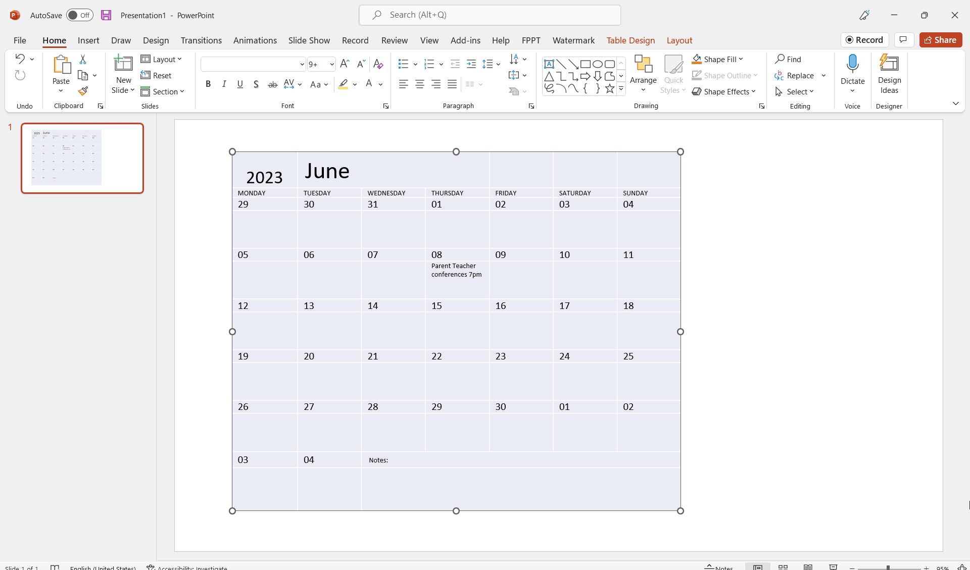 insertcalendarinpowerpointexcel FPPT