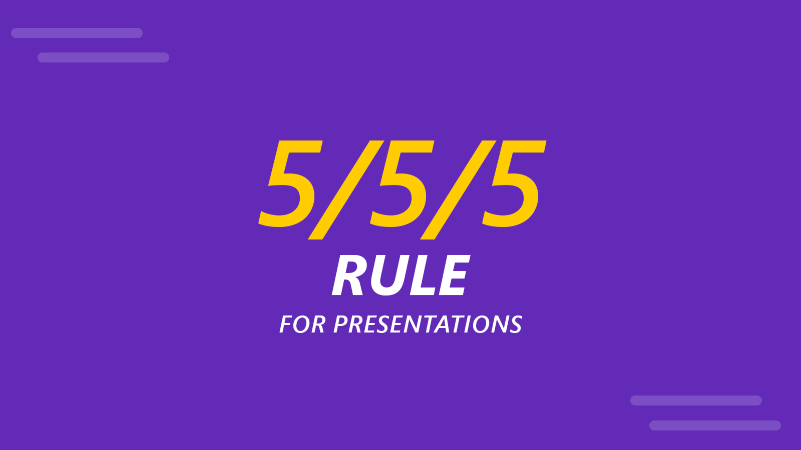 5-5-5-rule-presentations-fppt