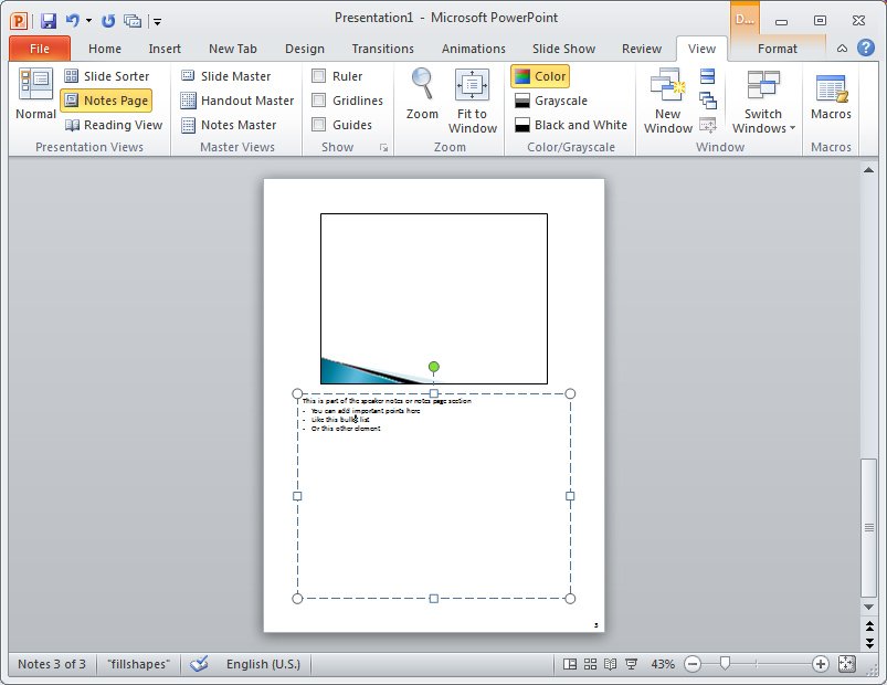 Speaker Notes In PowerPoint And How To Use Them