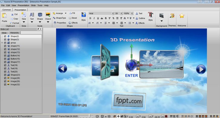 software for 3d presentation