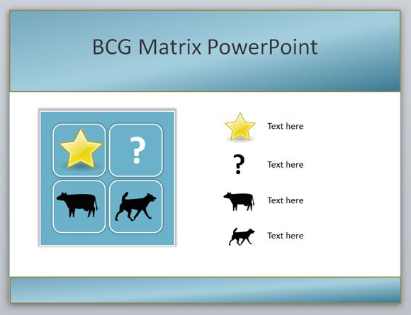 bcg matrix word template