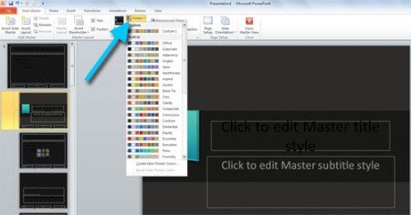 change text color in powerpoint all slides