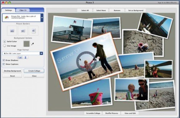 picasa photo editor for mac