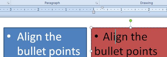 how-to-align-the-bullet-points-in-powerpoint-2010