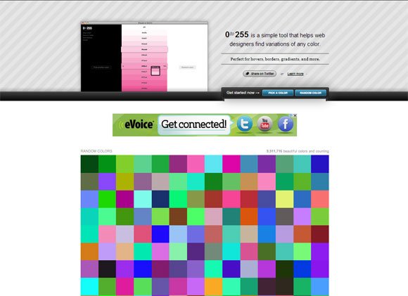 color palette from image generator