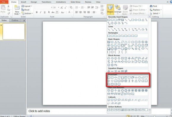  Best Way To Make A Flow Chart In PowerPoint 2010