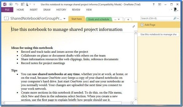 onenote templates free download