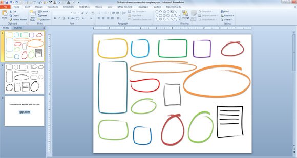 Creative Powerpoint Drawing Sketch 