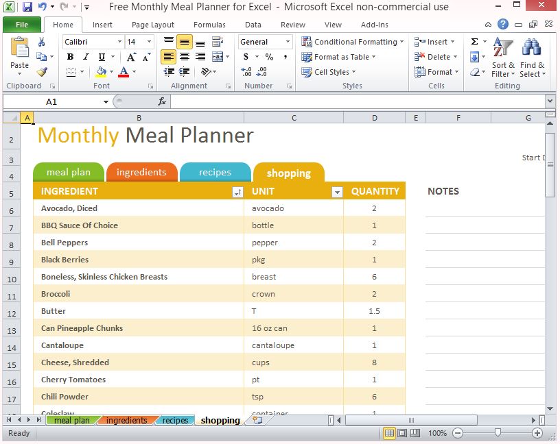 37 Templates In Excel Pictures