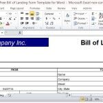 Create an Official Bill of Lading