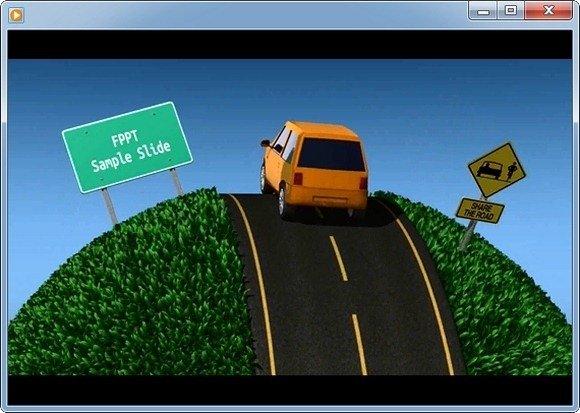Driving Towards Success PowerPoint Template And Video Animation