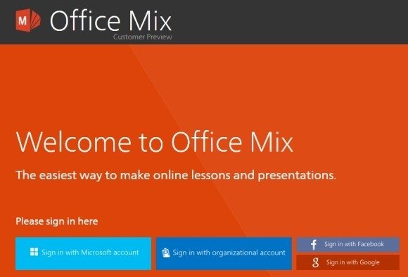 microsoft office mix download
