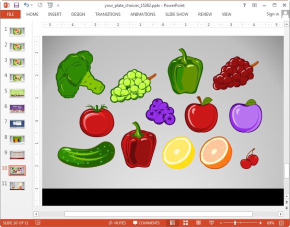  Animated Nutrition PowerPoint Templates