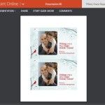 Beautifully Designed Snow Themed Holiday Photo Card Template