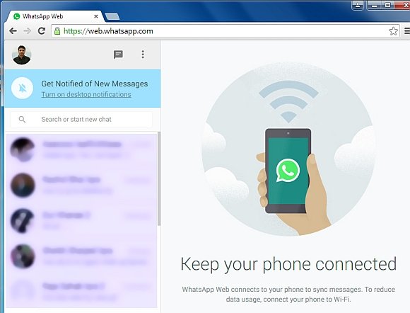 Use WhatsApp From Desktop With WhatsApp Web