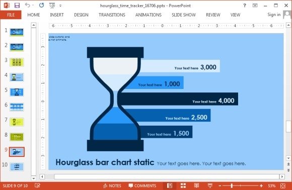 hour glass shape measurements