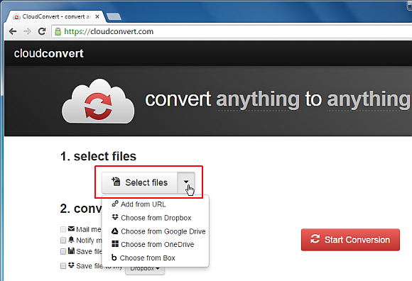 Convert Any File To Any Desired Format Online With Cloud Convert