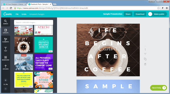 infographic templates canva