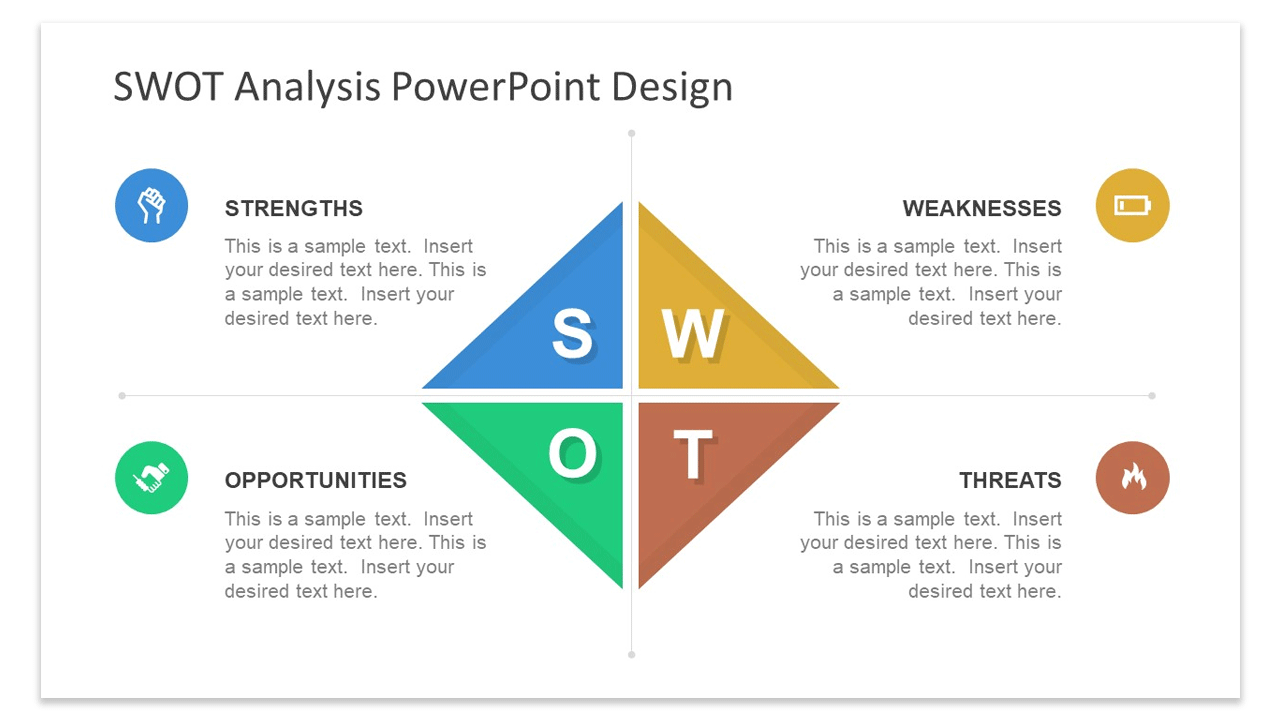 powerpoint presentation template downloadable free editable swot analysis template ppt