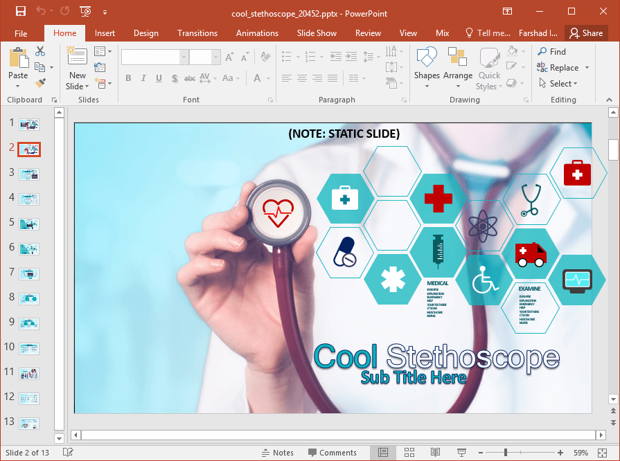 Health Care Ppt Template