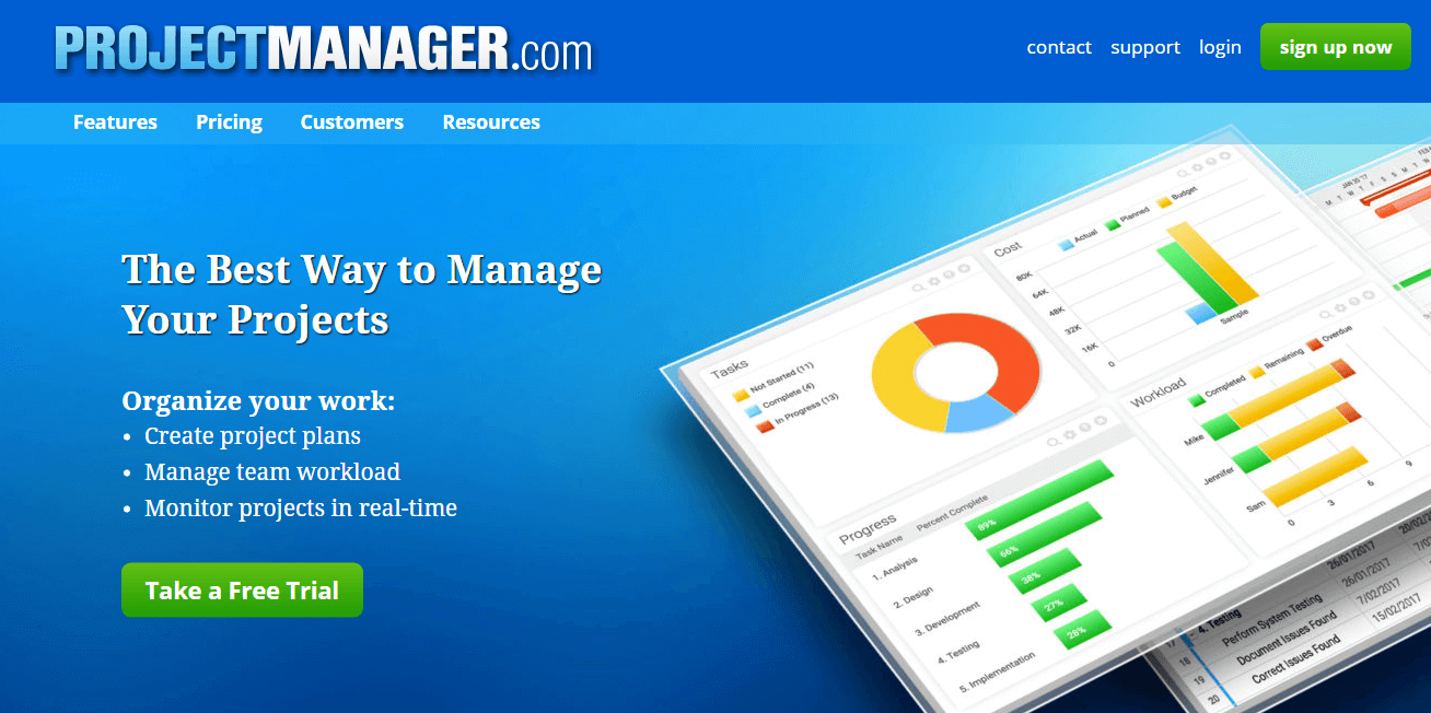 ProjectManager Com Best Online Project Management Software