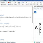 MyScript Math Sample