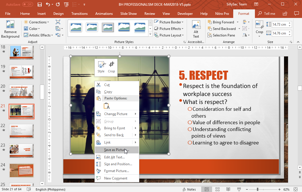 reduce powerpoint file size
