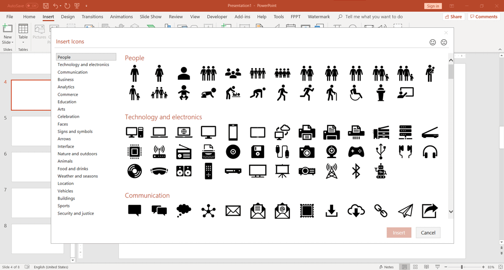 4 Ways To Use Icons In Your PowerPoint Presentations