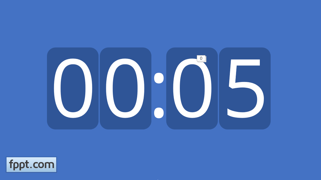 powerpoint vba countdown timer