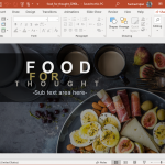 Animated Food PowerPoint Template