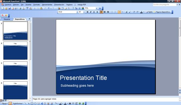 Free Graphic PowerPoint Template