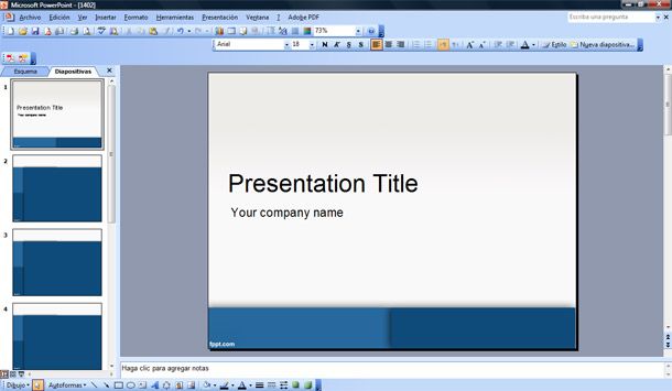 Slip PowerPoint Template