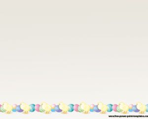 chicken easter eggs powerpoint template