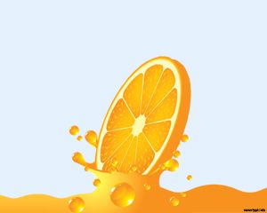 Orange Juice PowerPoint Template