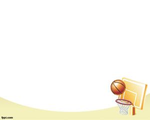 NBA Basketball PowerPoint template