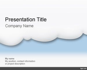 Cloud Computing PowerPoint Template