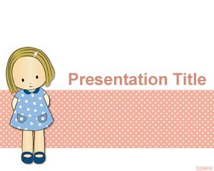 Childhood Innocence PowerPoint Template