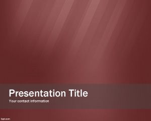 Free red burgundy PowerPoint template design for presentations