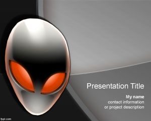 Free Alien PowerPoint Template