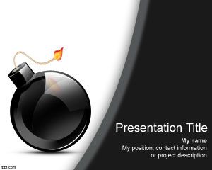 Bomb PowerPoint Template