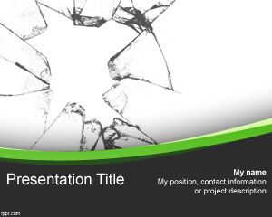 Free Broken Glass effect for PowerPoint