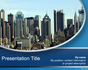 City PowerPoint Template