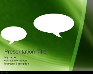 Free Gossip PowerPoint Template