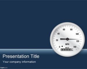 Business Gauge PowerPoint Template